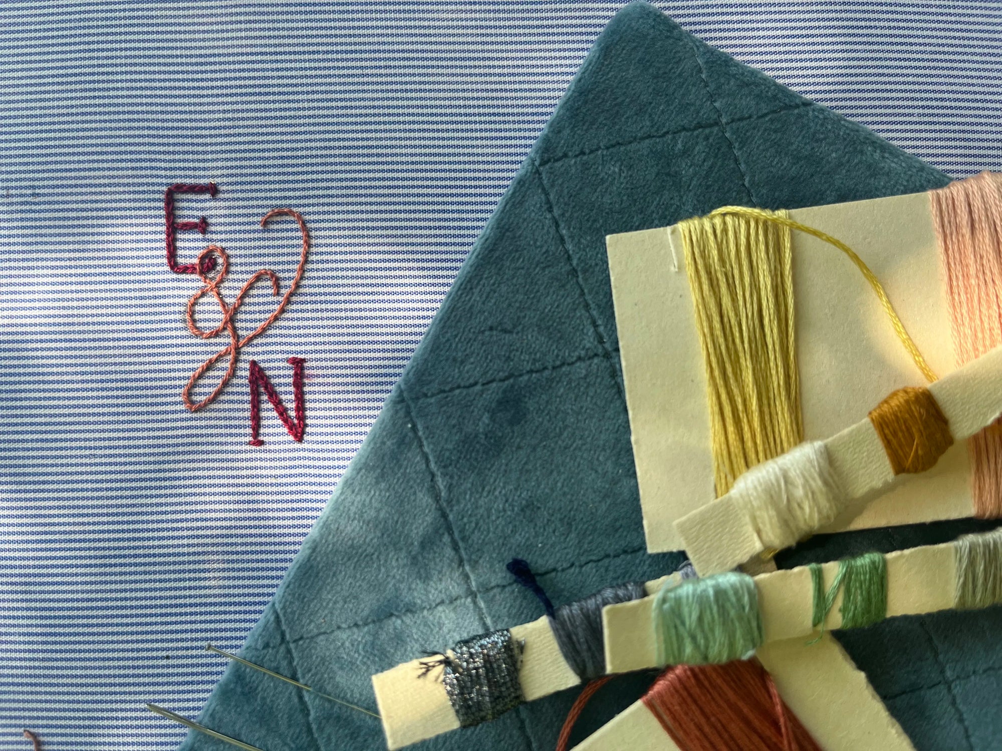 Calligraphy Embroidery Workshop – Monogram & Decorative Stitches - Touraround