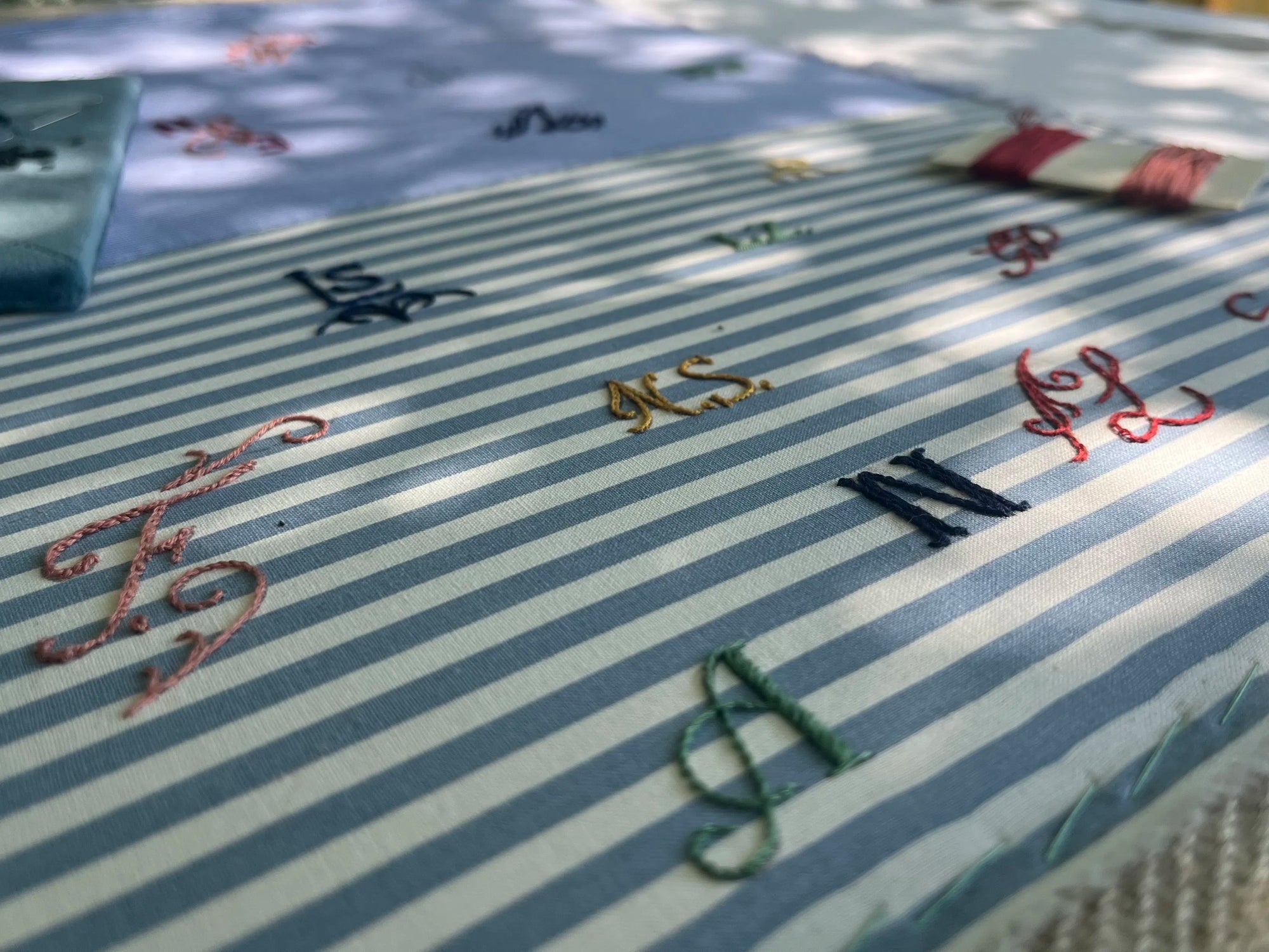 Calligraphy Embroidery Workshop – Monogram & Decorative Stitches - Touraround