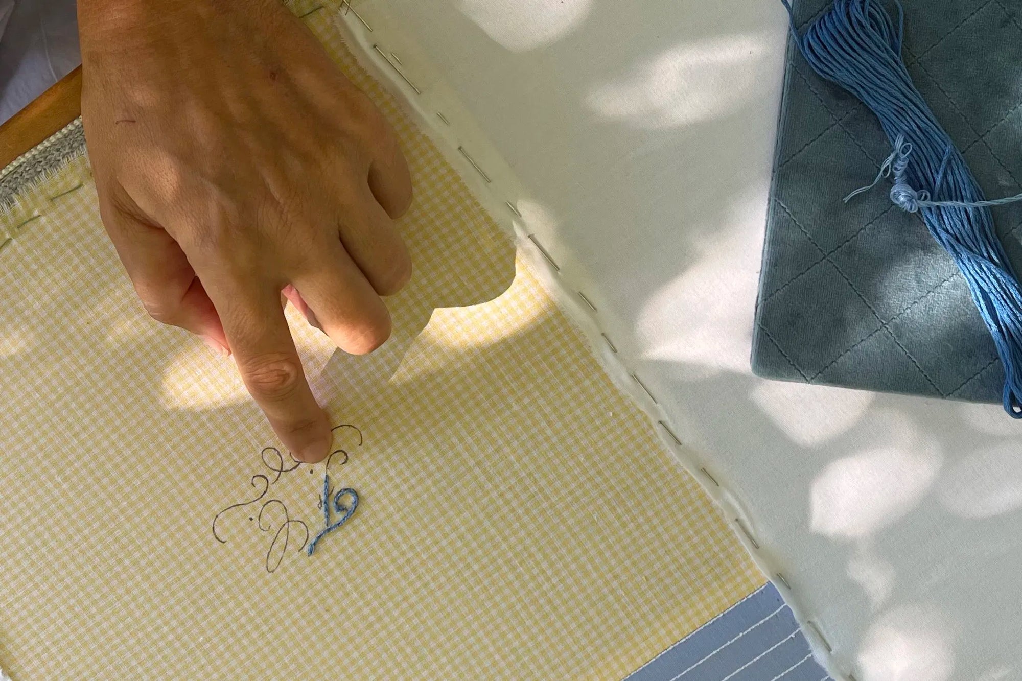 Calligraphy Embroidery Workshop – Monogram & Decorative Stitches - Touraround