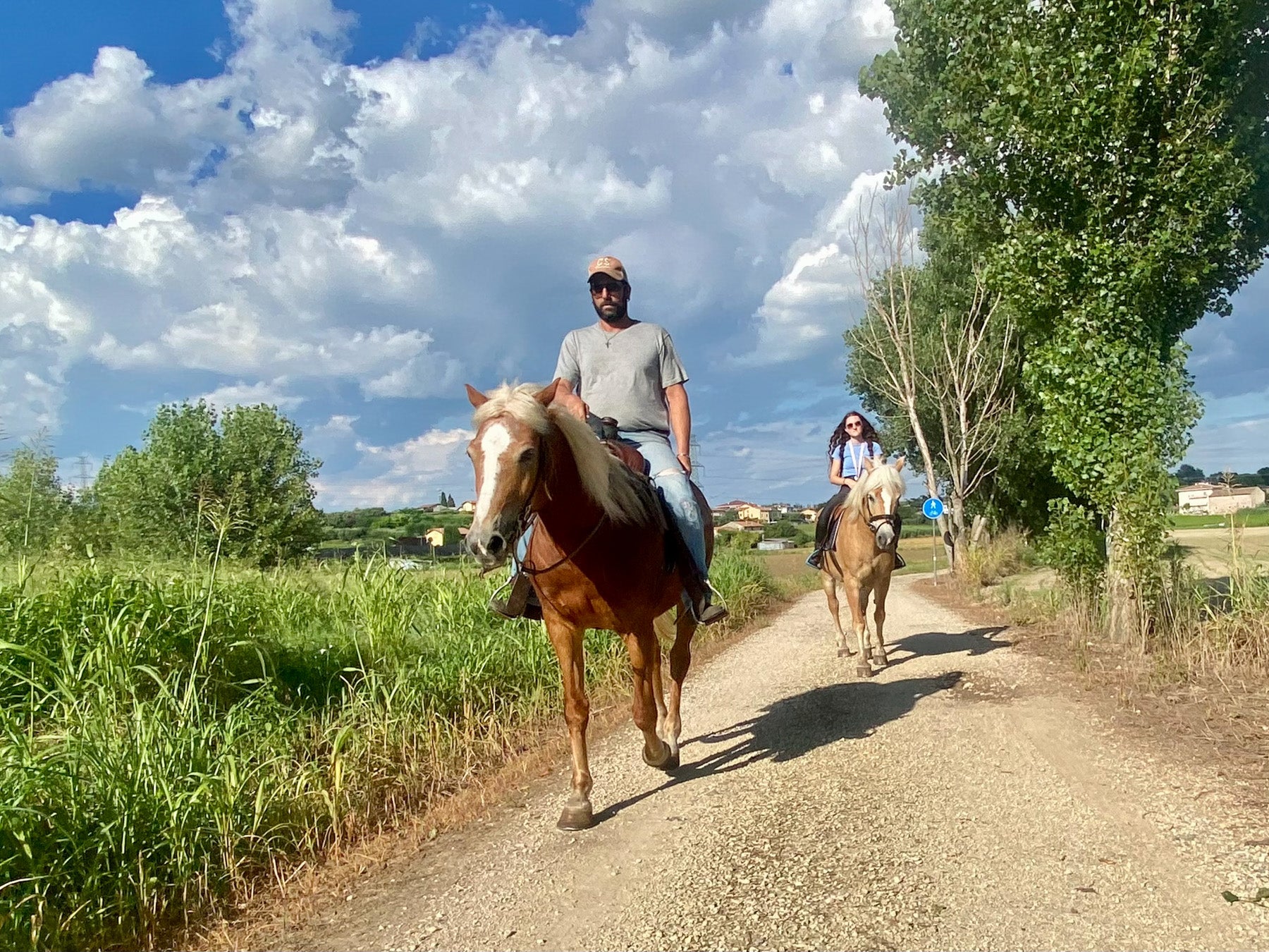 2 hours Horseback Ride in Lake Garda countryside