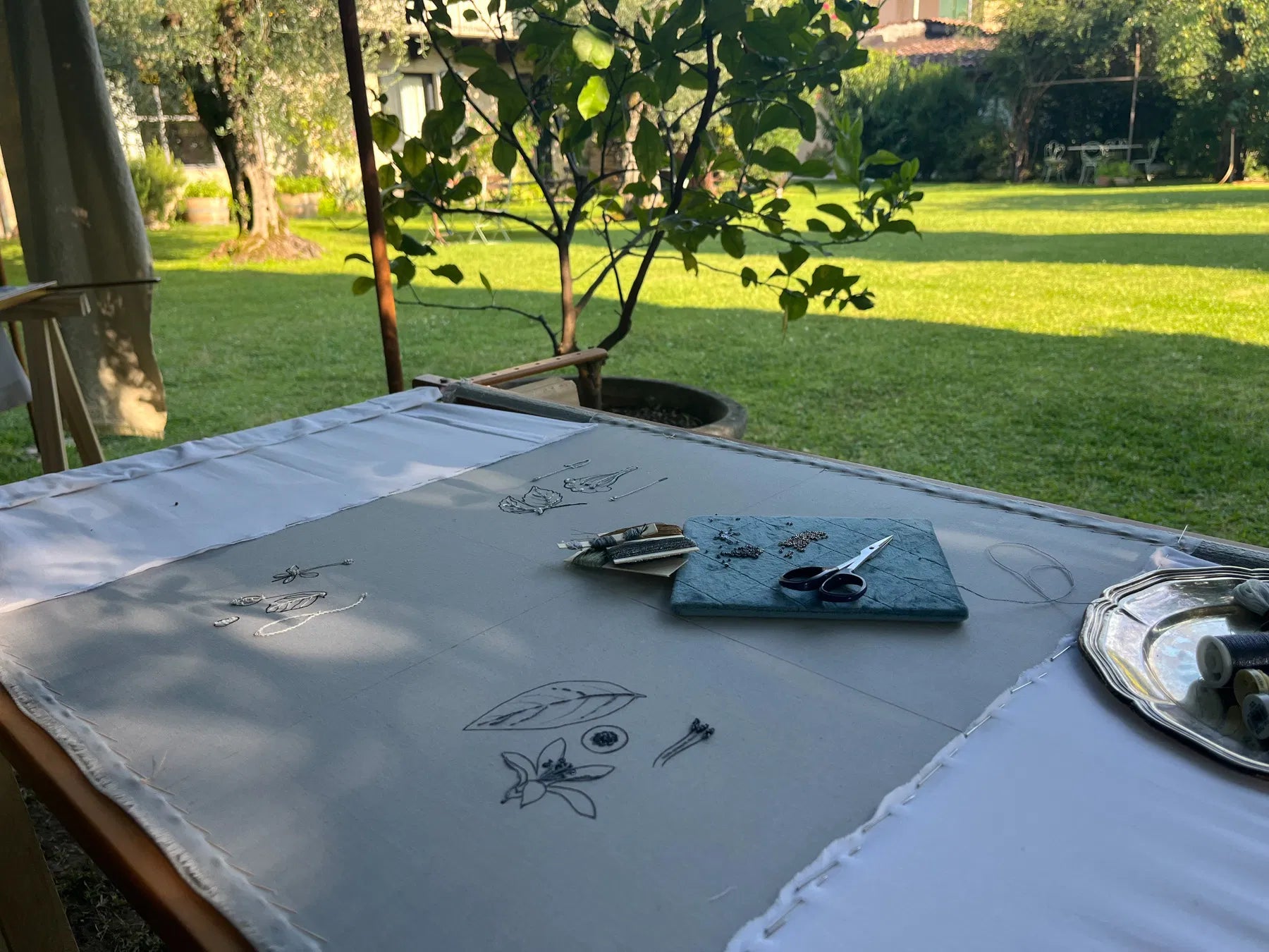 Floral Embroidery Workshop – Watercolour or Herbarium Style - Touraround