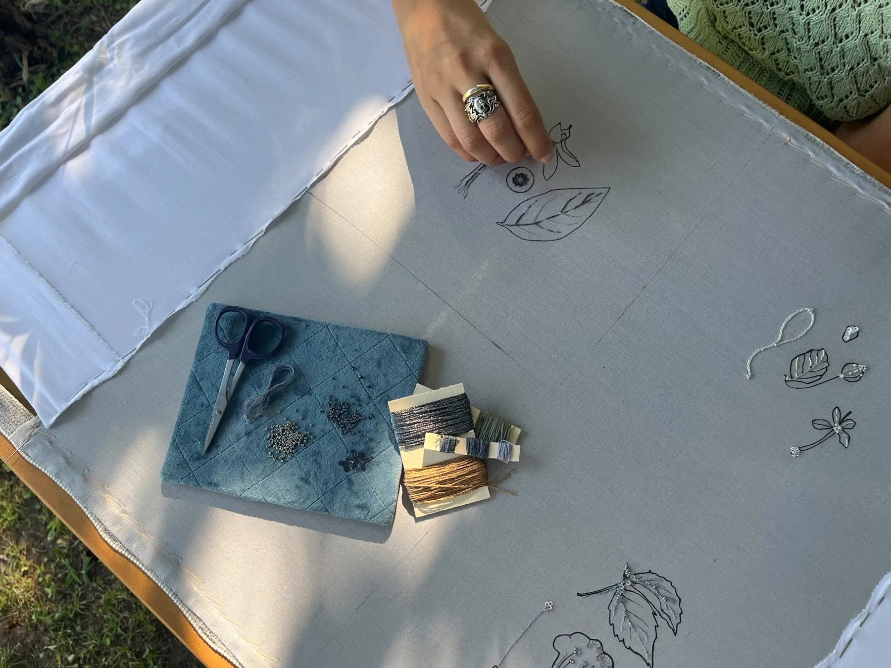 Floral Embroidery Workshop – Watercolour or Herbarium Style - Touraround
