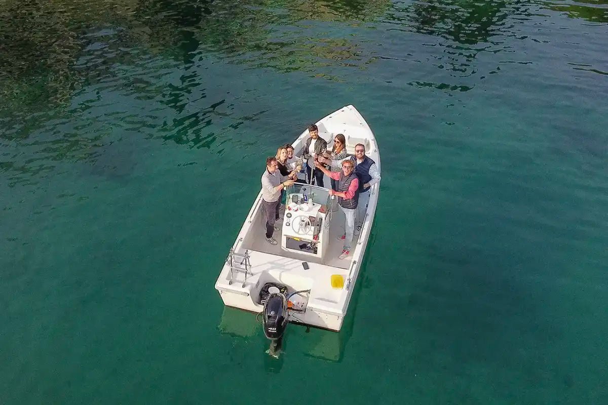 Private boat tour with wine and fish aperitif from Garda - Boat Tour - Touraround
