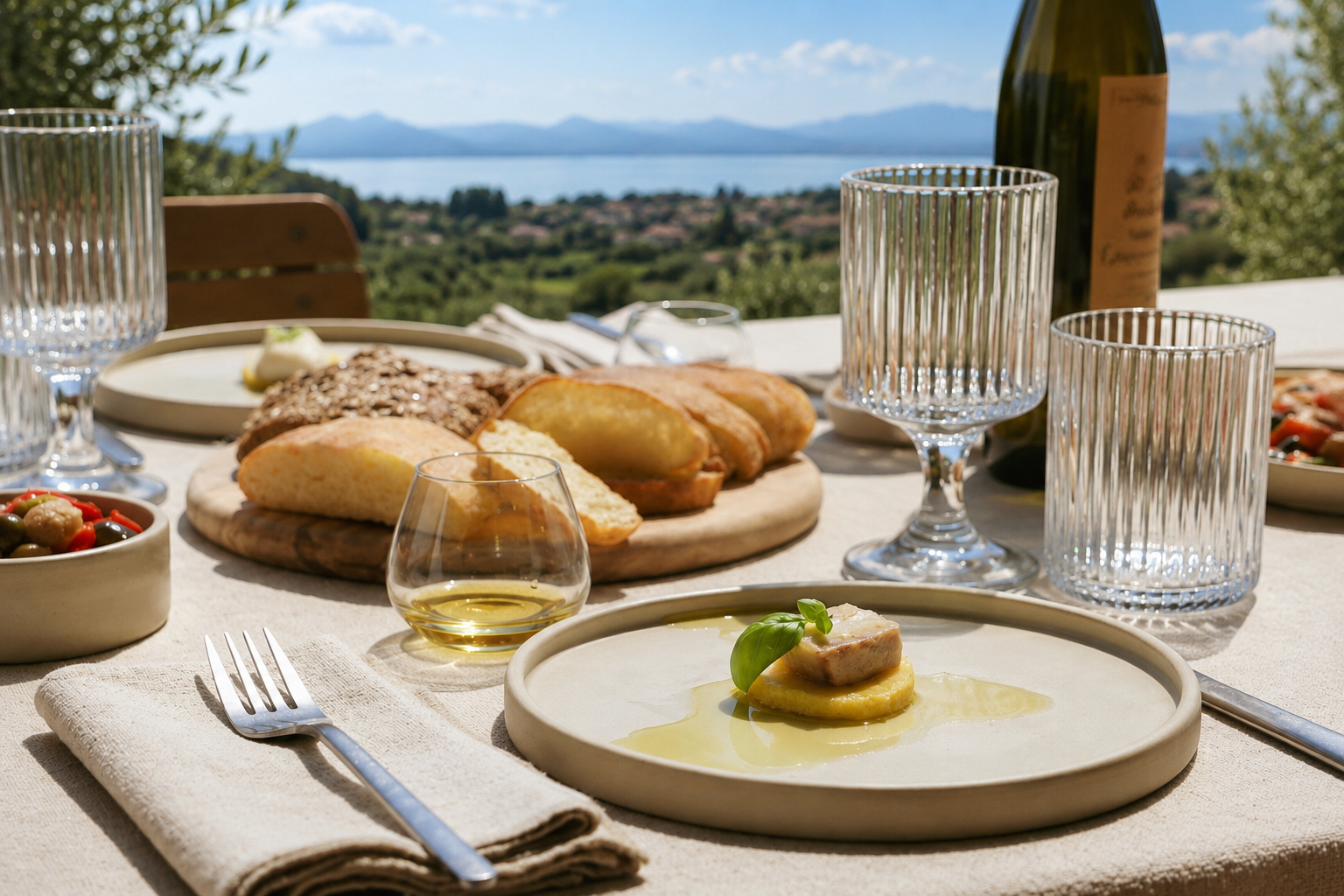 Olive oil tasting
