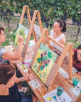 Art Experience with Food and Wine Tasting in the vineyards